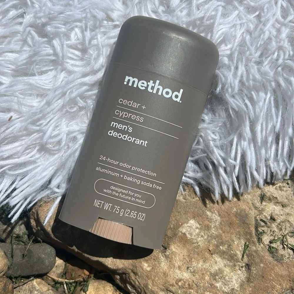 🩶5/$30 method cedar + cypress deodorant 2.65 oz NEW